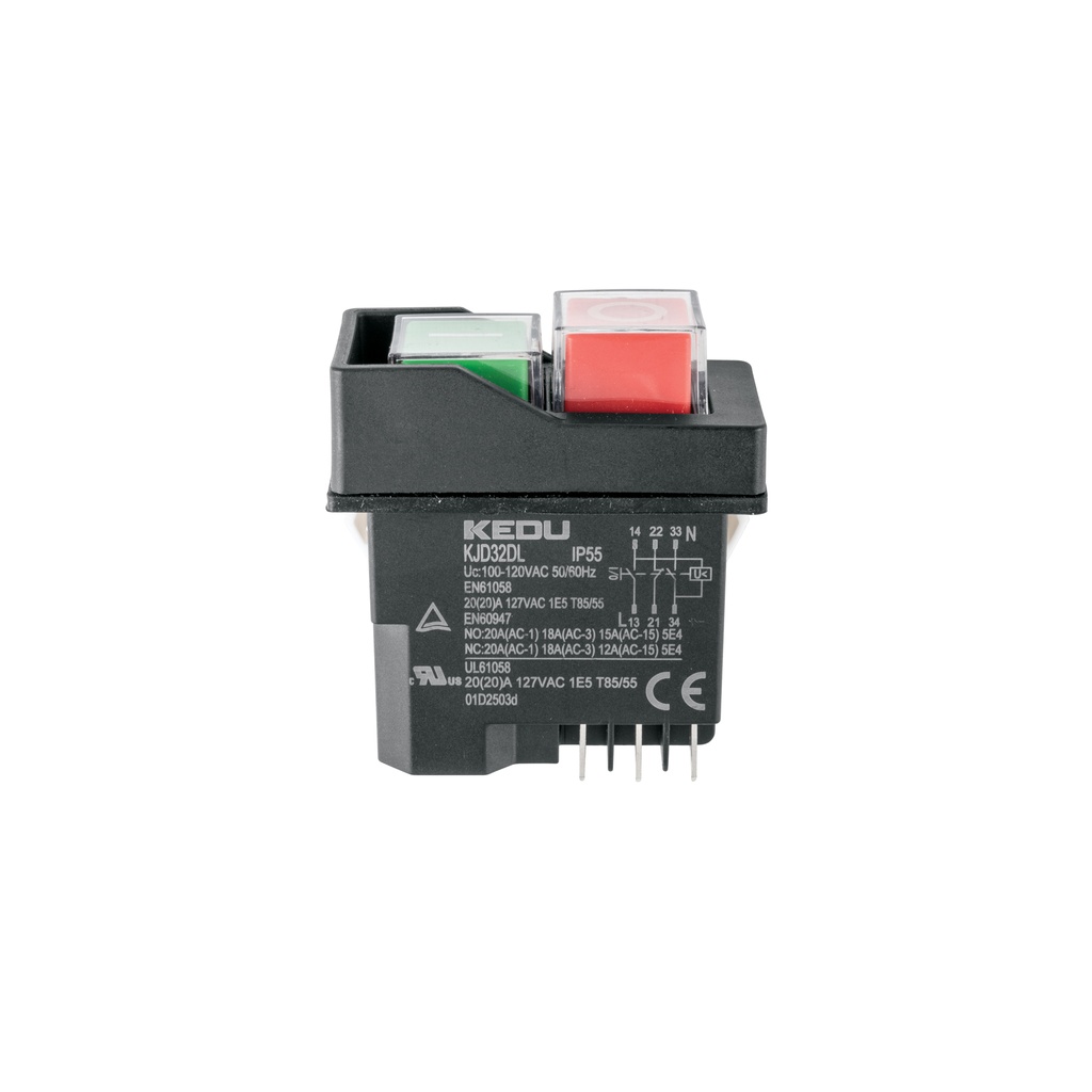 Interruptor de repuesto para sierras de mesa SME-10B/S/BP