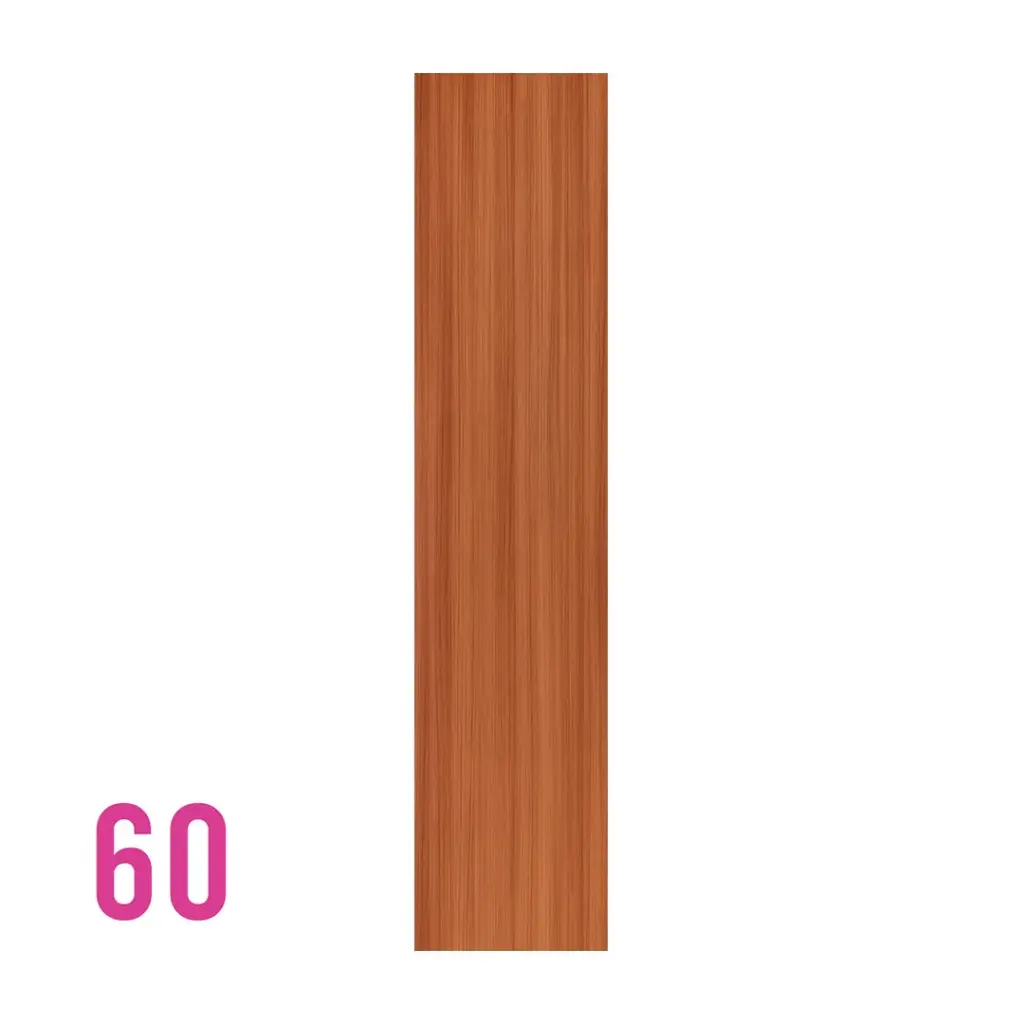 [PUE NOG 60] Puerta de Tambor de Melamina Nogal Claro (60cm)