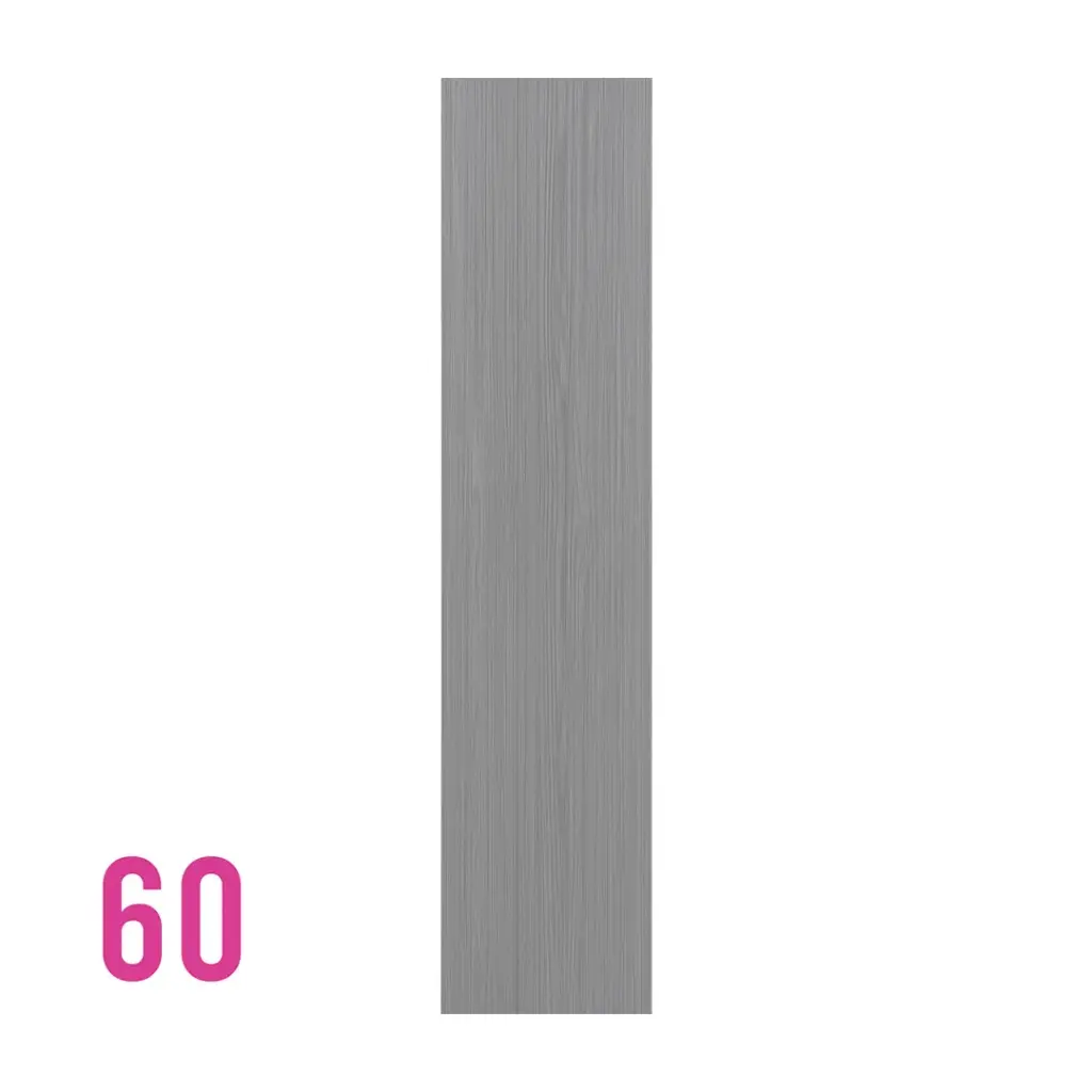 [PUE GRI 60] Puerta de Tambor de Melamina Gris Cenizo (60cm)