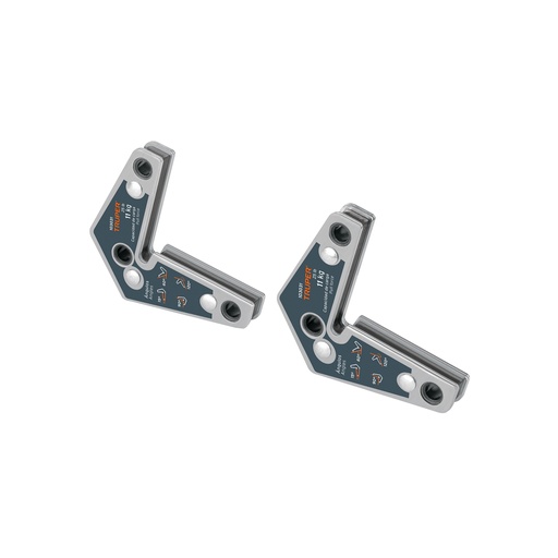 [T103031] 2 Escuadras magnéticas esquineras 3', capacidad 11 kg, Trupe - Pag 155
