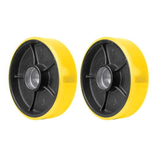 [T100255] 2 Ruedas para patín traspaleta de 2.5 ton PAT-2.5PU, Truper