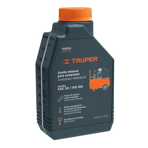 [T102533] Aceite mineral para compresor, 946ml (32oz), Truper - Pag 18