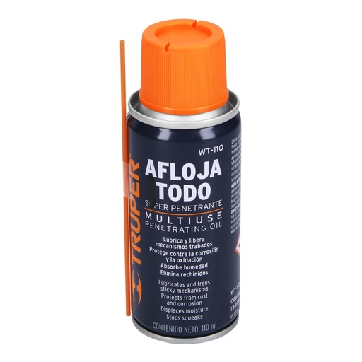 [T13468] Aceite multiusos en aerosol, 110ml (4oz), Truper - Pag 275