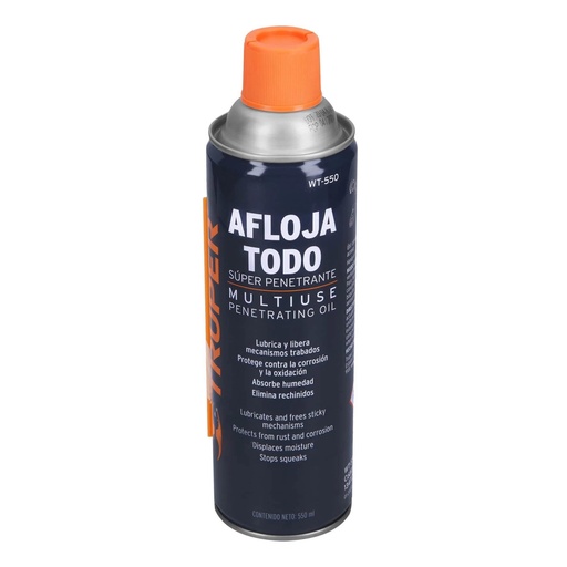 [T13472] Aceite multiusos en aerosol, 550ml (19oz), Truper - Pag 275