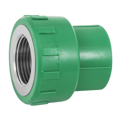 [T49887] Adaptador PPR 1' hembra con inserto metálico, Foset - Pag 528