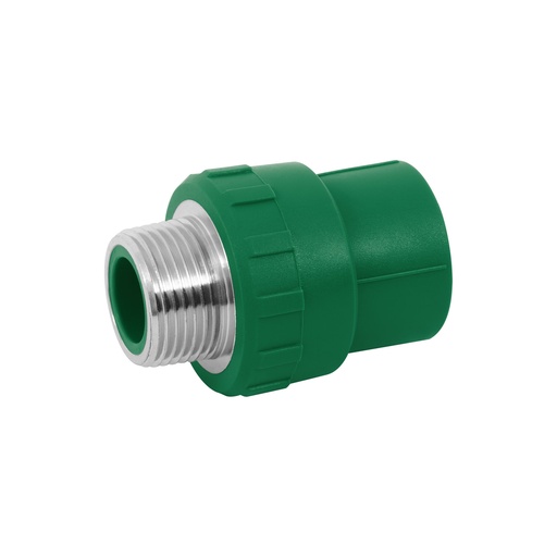 [T49881] Adaptador PPR 1' macho con inserto metálico, Foset - Pag 528