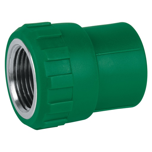 [T49885] Adaptador PPR 1/2' hembra con inserto metálico, Foset - Pag 528
