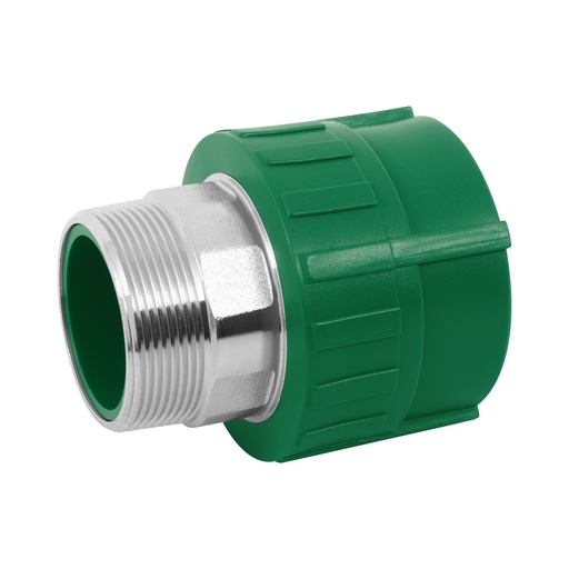 [T45452] Adaptador PPR 2' macho con inserto metálico, Foset - Pag 528