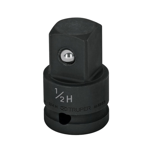 [T100907] Adaptador de impacto 1/2' (H) x 3/4' (M), Truper - Pag 163