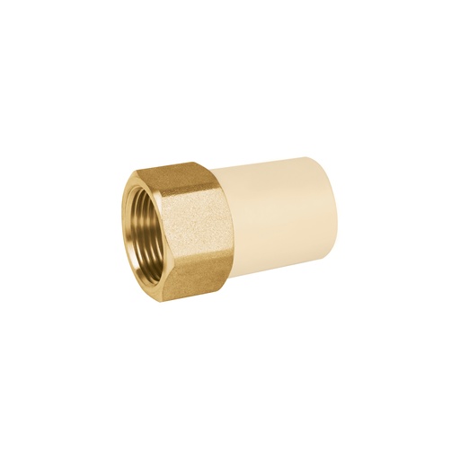 [T45108] Adaptador hembra de CPVC 3/4' con inserto metálico, Foset - Pag 525