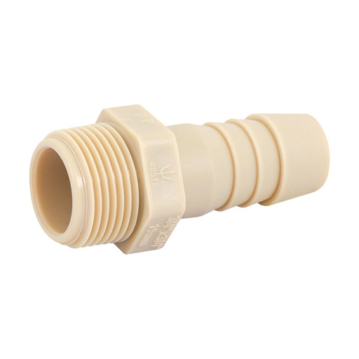 [T48575] Adaptador inserción rosca exterior de 3/4' x 3/4', Foset - Pag 707