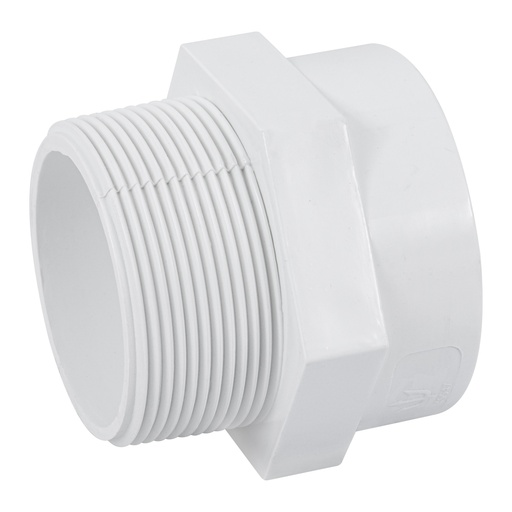 [T45547] Adaptador macho de PVC de 2', Foset - Pag 523