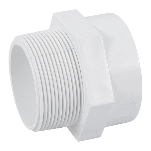 [T45547] Adaptador macho de PVC de 2', Foset - Pag 697