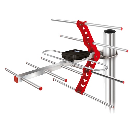 [A116112] Antena para exteriores, 8 elementos - tipo 1