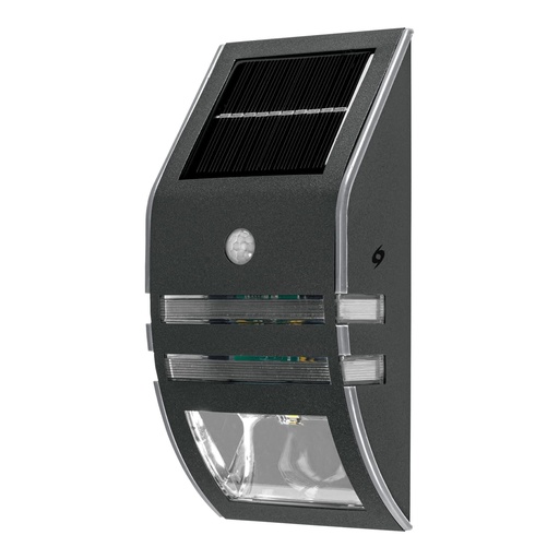 [T46362] Arbotante solar LED con sensor de luz y movimiento, Volteck