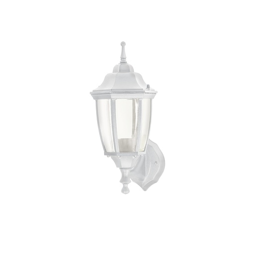 [T47288] Arbotante tipo farol soportado blanco, lámpara no incluida - Pag 458