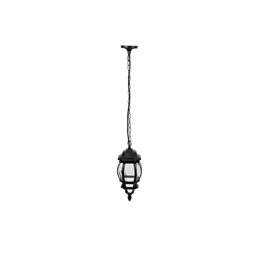 [T47297] Arbotante tradicional colgante negro, lámpara no incluida - Pag 458