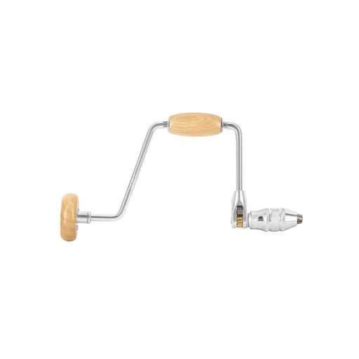 [T10970] Berbiquí profesional 12' perilla de madera, Truper