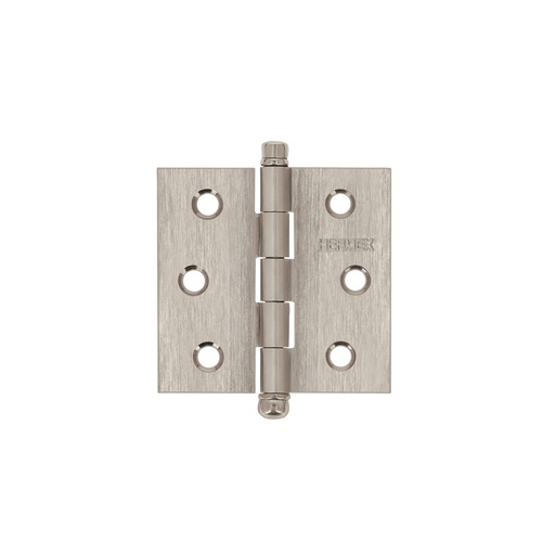 [T43221] Bisagra cuadrada 2-1/2' acero inoxidable, redonda, Hermex - Pag 577