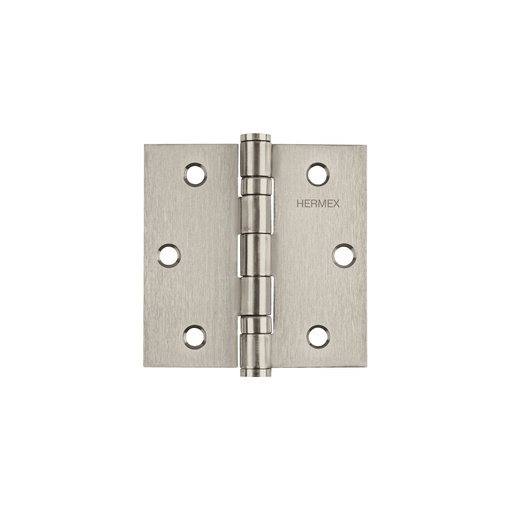 [T43227] Bisagra cuadrada 3' acero inoxidable, plana, Hermex - Pag 577