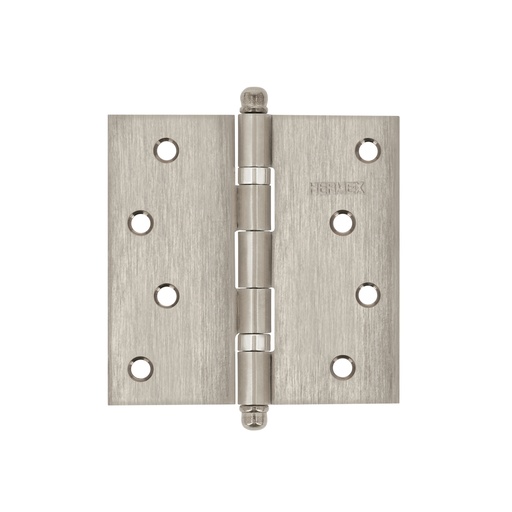 [T43224] Bisagra cuadrada 4' acero inoxidable, redonda, Hermex - Pag 577