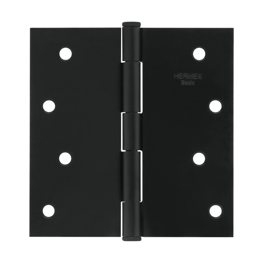 [T27136] Bisagra cuadrada 4', negro mate, cabeza plana, Basic - Pag 767