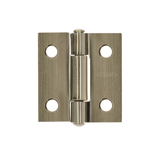 [T46909] Bisagra rectangular 1' latón antiguo, Hermex - Pag 767