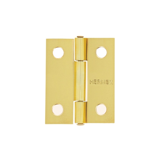 [T43193] Bisagra rectangular 1-1/2' acero latonado, Hermex - Pag 578