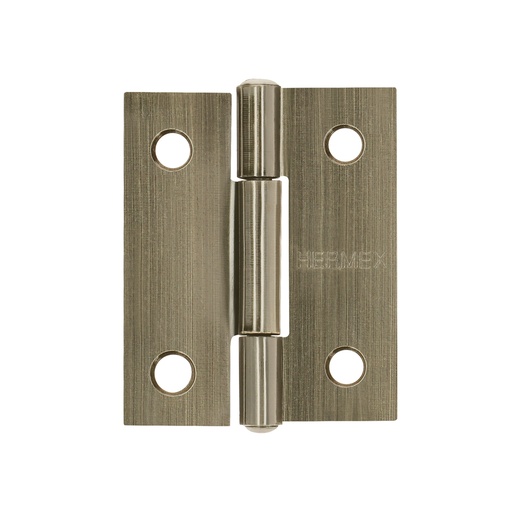 [T46910] Bisagra rectangular 1-1/2' latón antiguo, Hermex - Pag 767