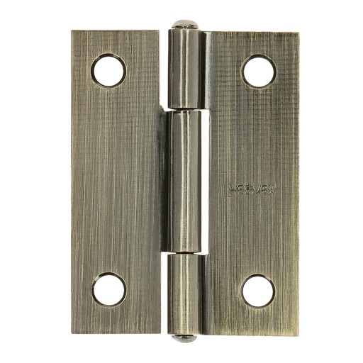 [T46911] Bisagra rectangular 2' latón antiguo, Hermex - Pag 767