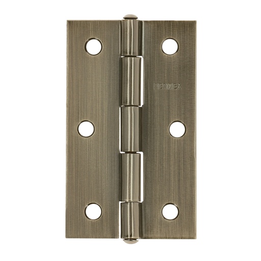 [T46914] Bisagra rectangular 3-1/2' latón antiguo, Hermex - Pag 767