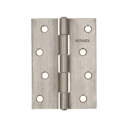 [T43205] Bisagra rectangular 4' acero inoxidable, Hermex - Pag 578