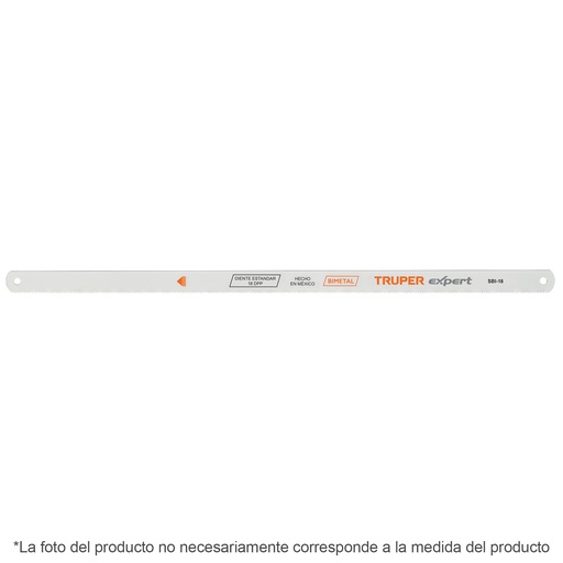 [T19699] Blíster con 2 seguetas bimetálicas de 18 DPP, Truper Expert - Pag 29