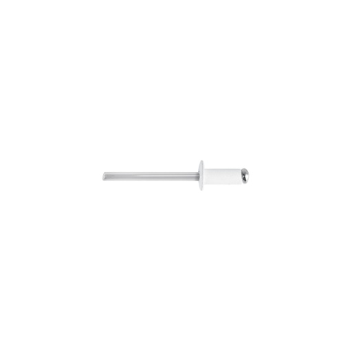 [T46579] Bolsa c/50 remaches 3/16'x3/8' blancos de aluminio, ala 3/8' - Pag 561
