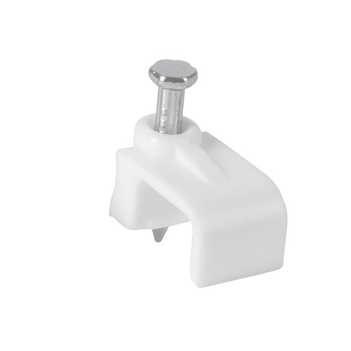 [T48279] Bolsa con 20 grapas blancas de 6 x 9.5 mm para cable plano - Pag 390