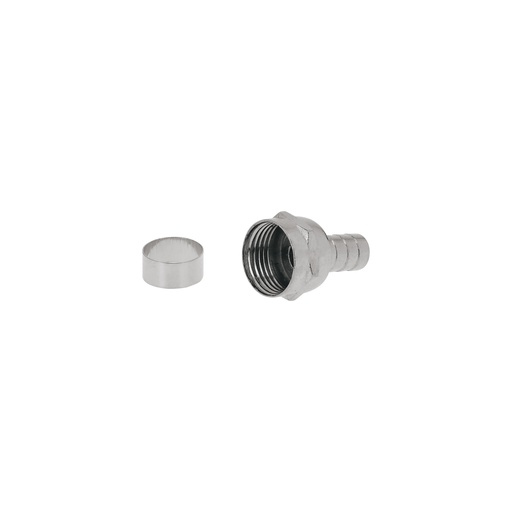 [T48479] Bolsa con 4 conectores coaxiales RG 59 tipo campana, Volteck - Pag 390
