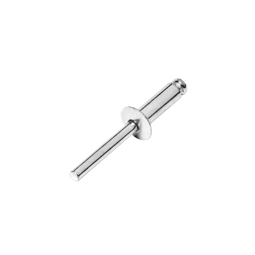 [T44534] Bolsa con 50 remaches de 1/4' x 1/2' de aluminio, ala 1/2' - Pag 561