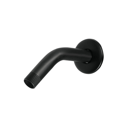 [T47647] Brazo corto con chapetón para regadera, negro mate, Aqua - Pag 624, 633