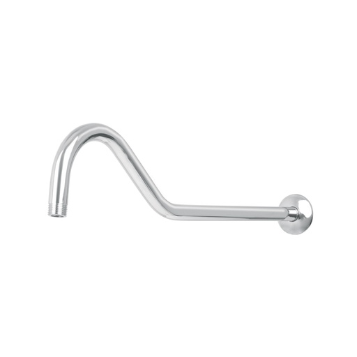 [T44508] Brazo de 50 cm y chapetón tipo gancho para regadera, Aero - Pag 489,493