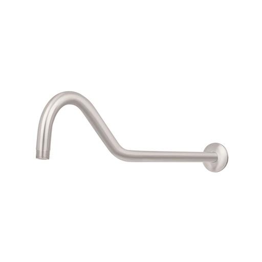 [T44509] Brazo y chapetón tipo gancho para regadera, 50 cm, satinado - Pag 489,493