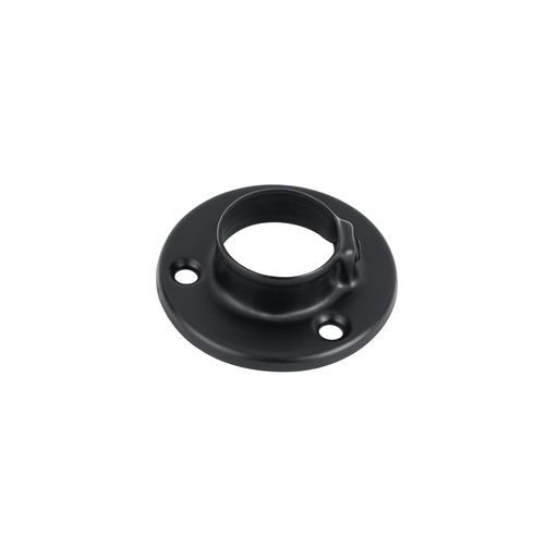 [T46582] Brida negra para tubo redondo de closet, Hermex - Pag 792