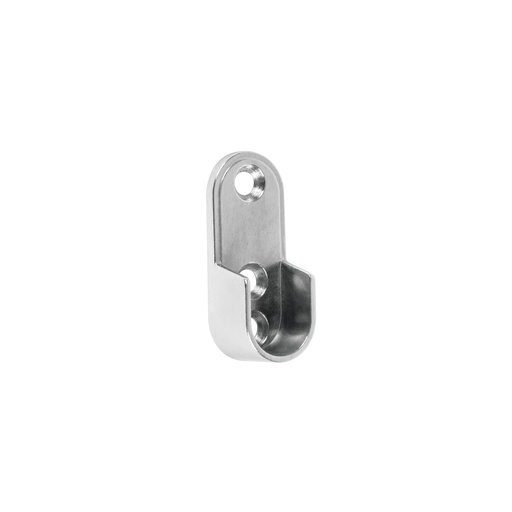 [T48978] Brida niquelada para tubo ovalado de clóset, Hermex - Pag 597