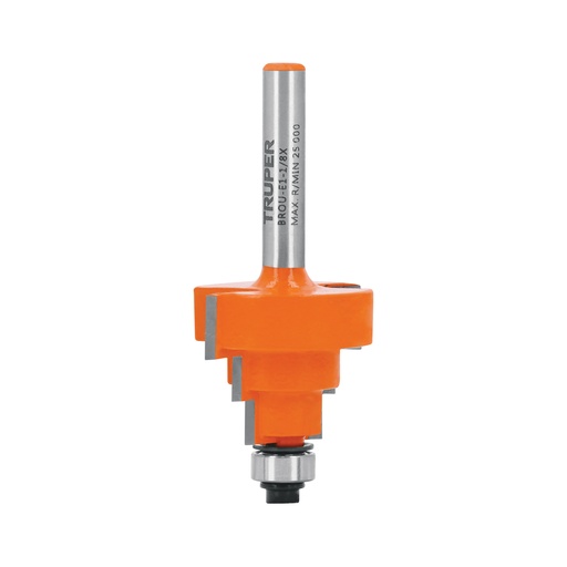 [T10673] Broca para router, escalonada, 1-1/8', con balero, Truper