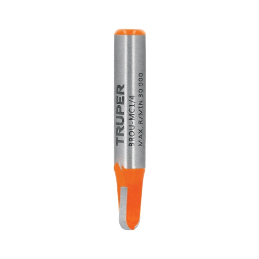 [T11460] Broca para router, media caña, 1/4', Truper - Pag 67