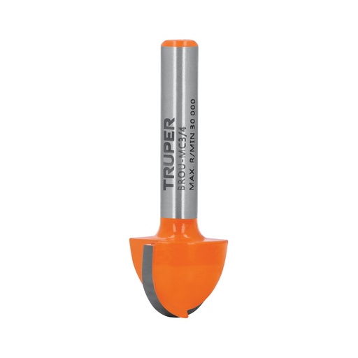 [T11463] Broca para router, media caña, 3/4', Truper - Pag 67