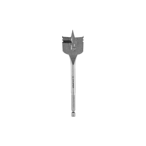 [T11393] Broca plana de manita 1-1/2' para madera, Truper