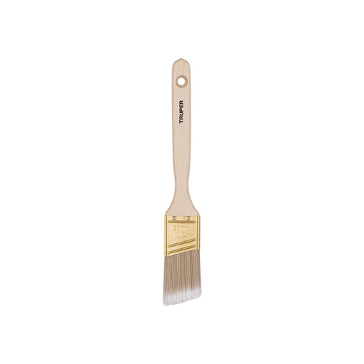 [T13338] Brocha cerdas sintéticas 1-1/2' corte angular, mango madera - Pag 389