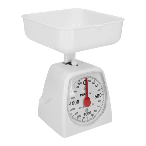 [T29971] Báscula capacidad 2 kg mecánica para cocina, Pretul