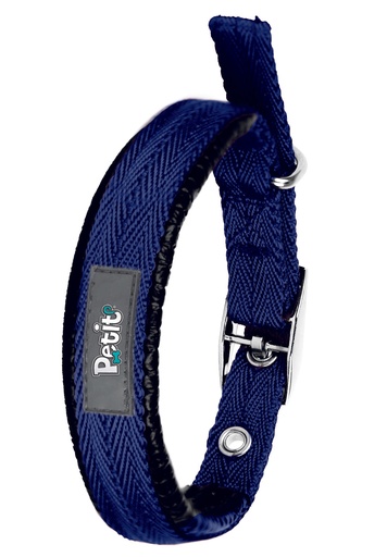 [A612406] COLLAR PARA MASCOTA CHEVRON L, AZUL