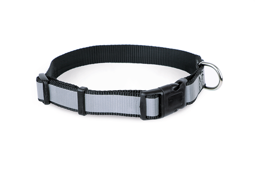 [A613408] COLLAR PARA MASCOTA REFLECTANTE L, NEGRO